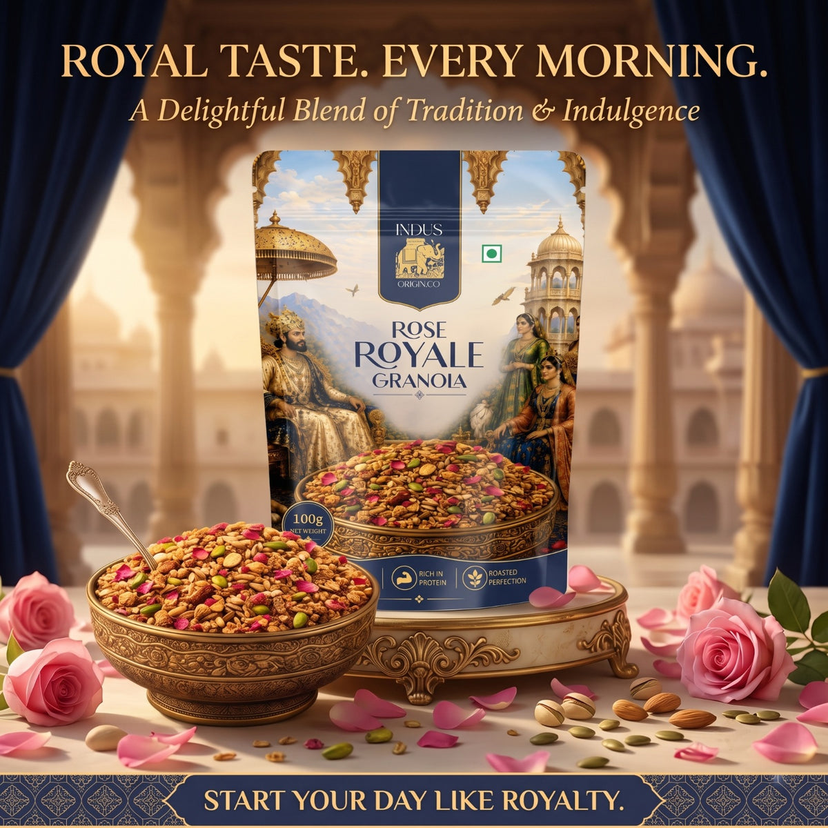 Rose Royale Granola