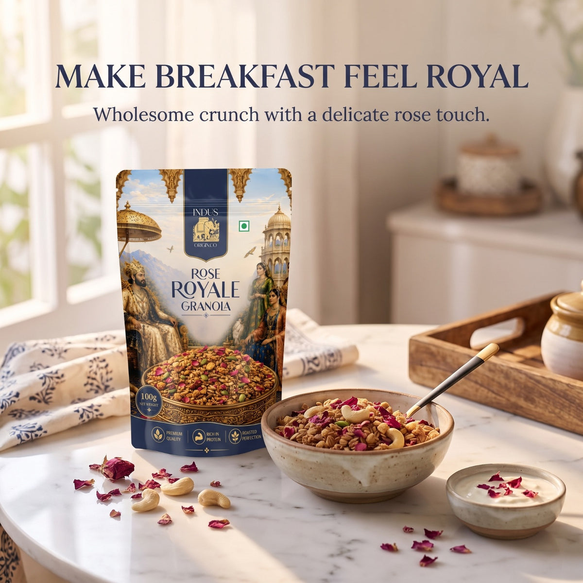 Rose Royale Granola