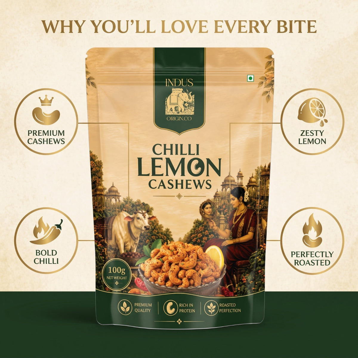 CHILI LEMON CASHEWS