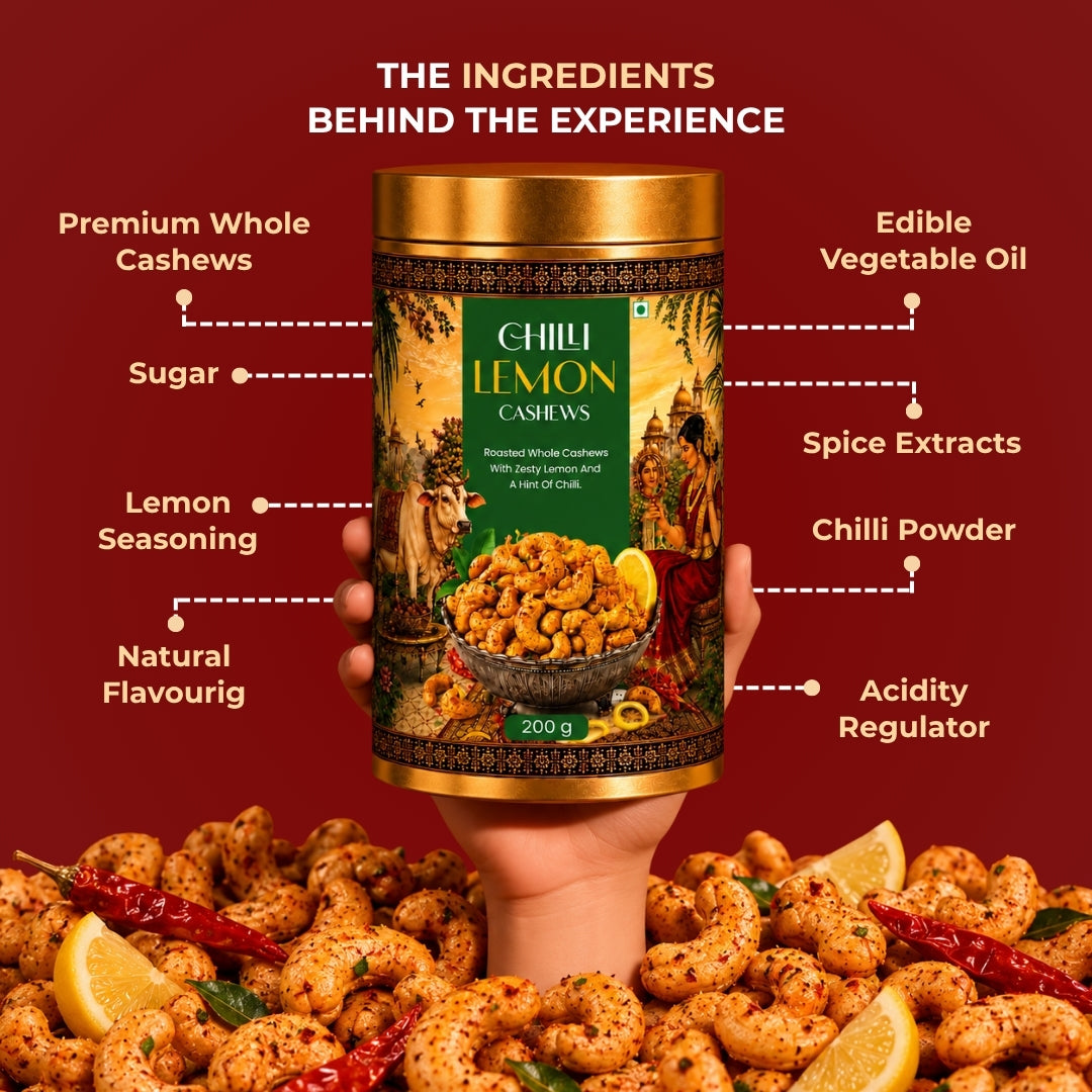 CHILI LEMON CASHEWS